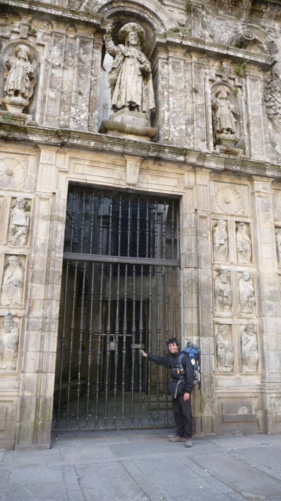 Abertura da Porta Santa da Catedral de Santiago de Compostela em 2016